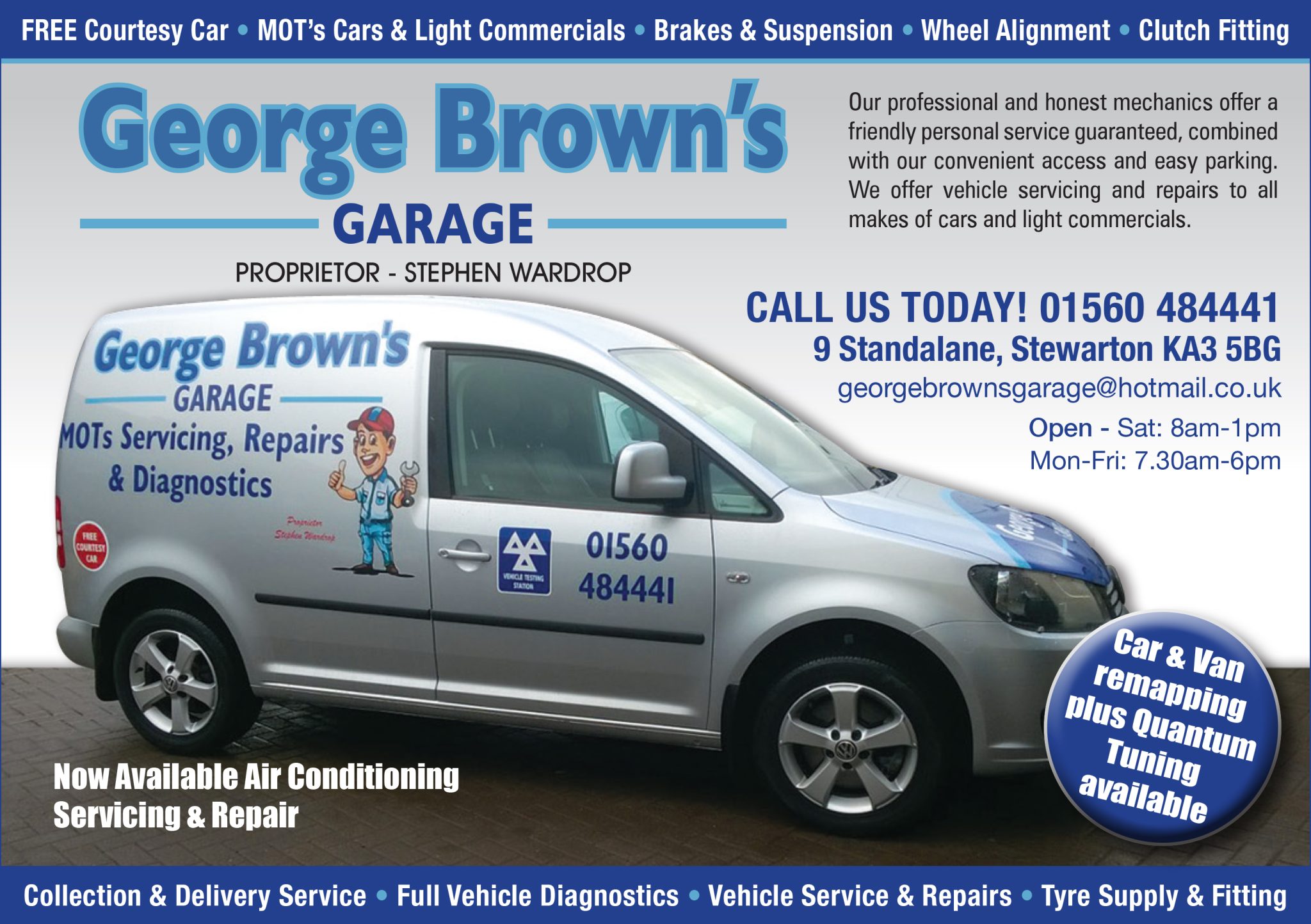 Brown's Garage The Review